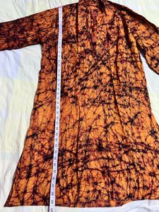 Womens Boho Batik Print kurta