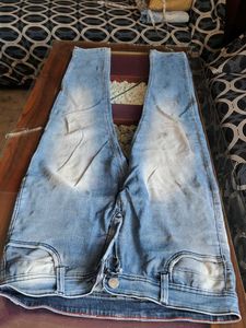Men's Light Wash Denim Jeans