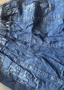 Stylish Acid Wash Baggy Jeans