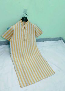 Men's Striped Kurta