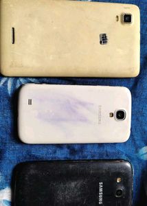 Combo Of  Used Samsung  Smartphones - For Parts