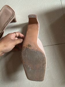 Chic Block Heel Slides