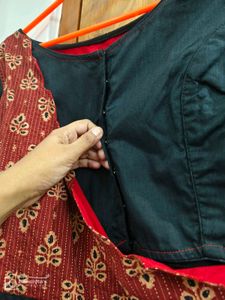 Stylish Black &amp; Red Blouse