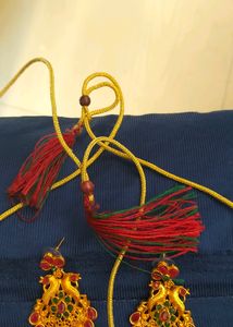 Double Neck Piece Fancy Jewellery Set