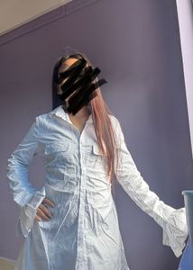 Chic White Shirt Dress