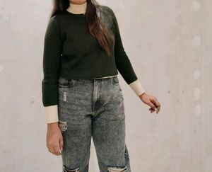 High Neck Sweater