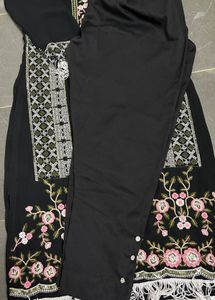 Pakistani black beautiful suit