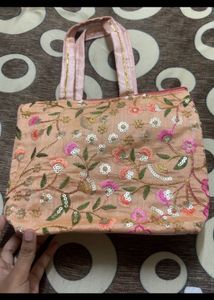 Embroidered Tote Bag