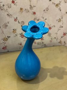 Blue Flower Bud Vase
