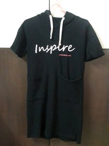 Aesthetic Hoodie Like Dress 🖤