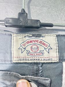 Armani chinos dark grey trouser