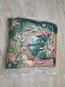 Elegant Green Embroidered Salwar Suit