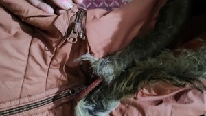 brown jacket