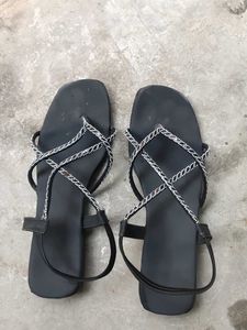 Stylish Embellished Flat Sandals