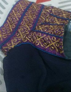 Disainer Saree With Designer Blouse