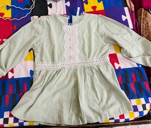 Elegant Light Green Kurta