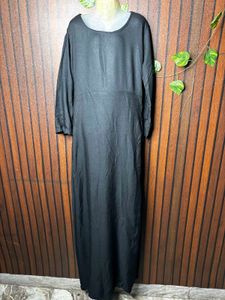 Elegant Black Kurta Set with Printed Jacket