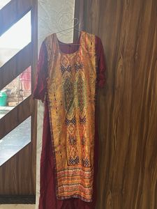 Elegant Printed Kurta Set