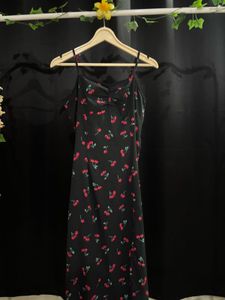 Cherry Print Slip Dress 🍒 🍒