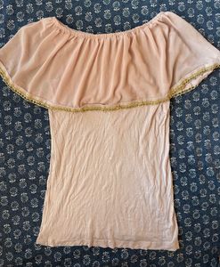 Cute Pink Layered Top