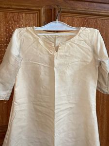 TWO Cream Kurtas