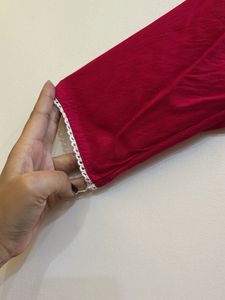 Vibrant Pink Embroidered Kurta