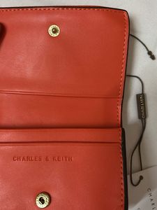 Charles &amp; Keith Orange Wallet