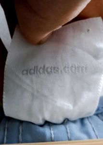 Adidas Blue striped T-Shirt