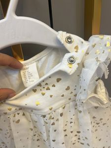 White Frock 9-12 Mnth