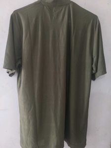 Olive Green Indian Terrain Polo - XL