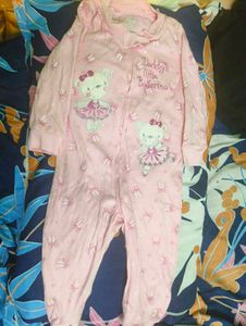 Baby Girl's Pink Ballerina Pajamas