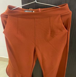 Ruffle Detail Trousers