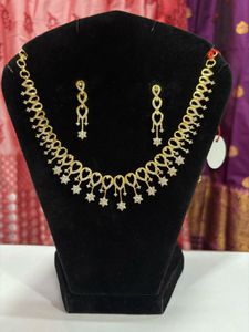 Elegant Ad  Necklace &amp; Earring Set