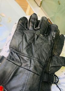 Leather Winter Gloves