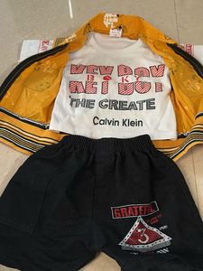 Kids Yellow &amp; Black Outfit