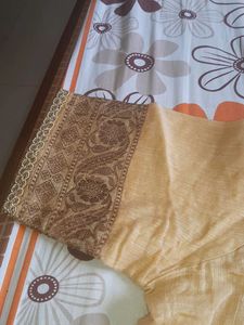 new cream high neck Elegant Ethnic Blouse