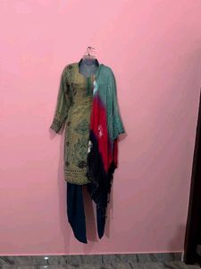 Stylish Printed Kurta Set with Dupatta