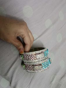 Sparkling Statement Bangles