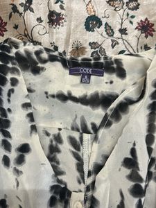 Chic Tie-Dye Dress Material