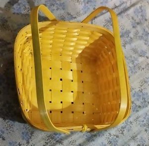 Handwoven Bamboo Basket