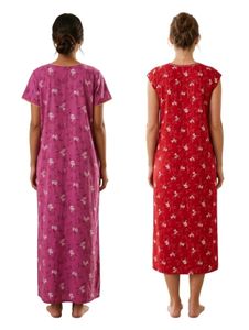 Pack of 2 reyon Nighties