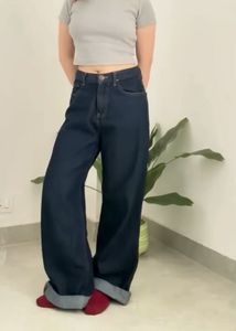 Dark Wash Wide Leg Jeans