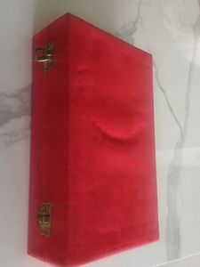 Silver Coated Set With Velvet Box