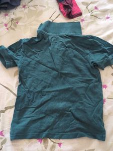 kid's Teal Polo T-Shirt