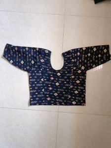 Boho Print Sleeveless Blouse