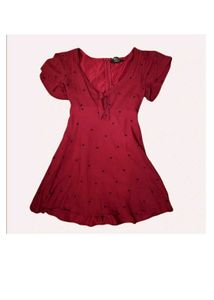 Cute Red Mini Dress