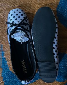 Polka Dot Ballet Flats