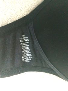 Black New Sports Jockey Bra Padded Comfortable