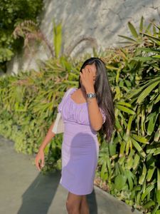 CUTE LAVENDER DRESS