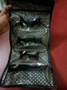 Polka Dot Travel Toiletry Bag
